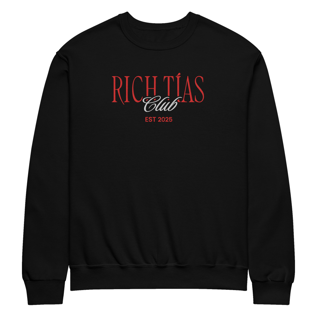 Rich Tias Crew Neck Sweatshirt - Black