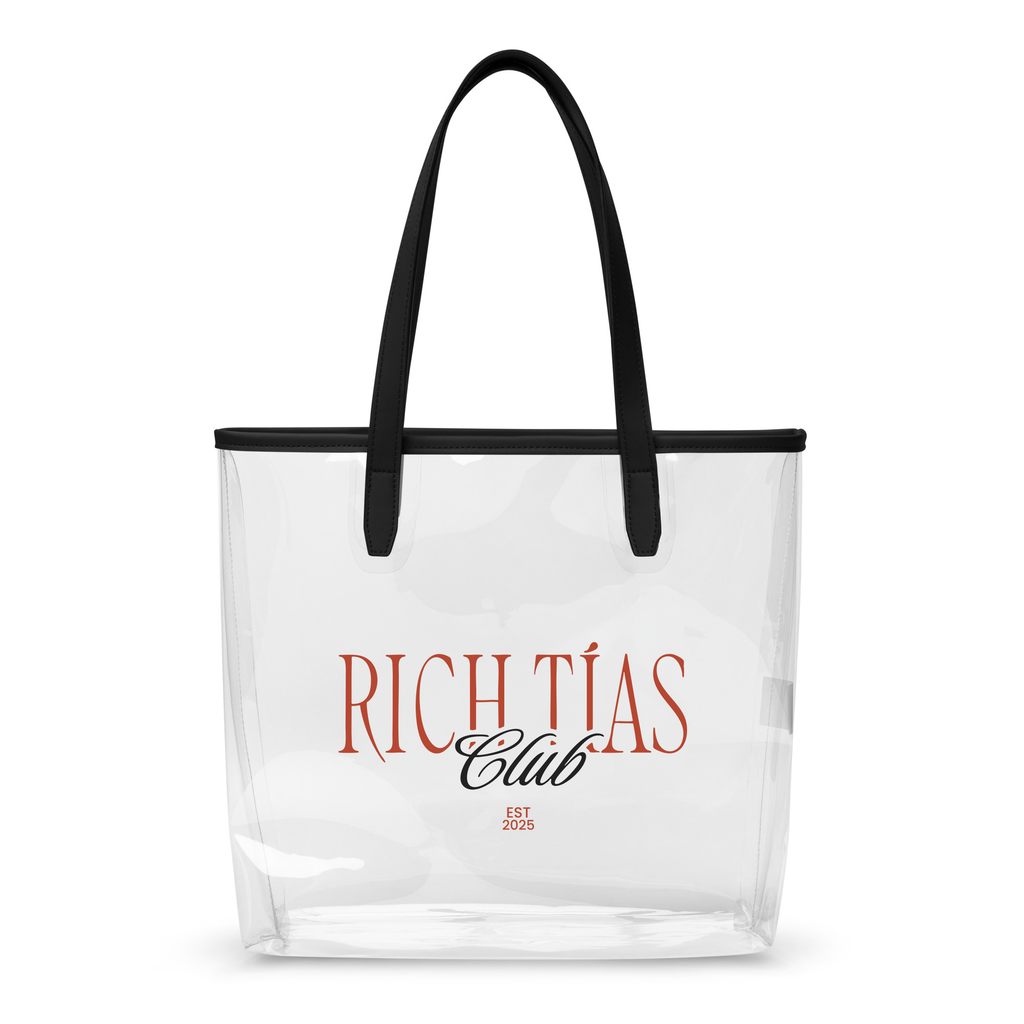 Rich Tías Clear Tote Bag