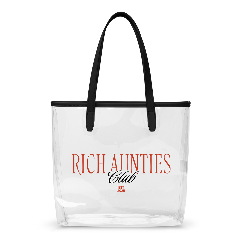 Rich Aunties Clear Tote Bag